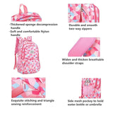 Student Boys Girls School Backpack Multicolor Multi-function Bookbags