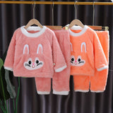 Kid Baby Girls Home Autumn Winter Suit Pajamas