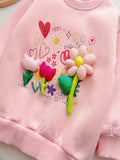 Kid Baby Girls Spring Autumn Casual Versatile Sweater