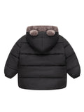 Kid Baby Boys Girls Warm Comfy Thermal Long Sleeve Zip Up Fleece Coat