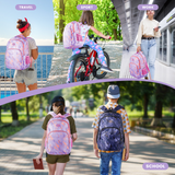 Kid Girl Boy Water Resistant Bookbag Backpack for Work College and Travel