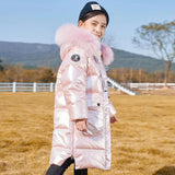 Kid Girl Eiderdown Cotton-padded Winter Jacket Coats