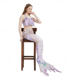 Kids Girls Mermaid Swimwear Holiday Beach Tropical Bathing Swimsuit