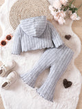 Baby Girls Knitted Long Sleeve 2 Pcs Sets