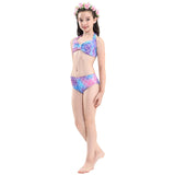 Kids Girls  3pcs Mermaid Swimwear Bikini  Swimwear
