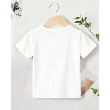 Kid Boys 3D Flag Independence Day Short Sleeve Fashion Daily T-shirt