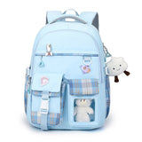 Kid Girls Cartoon School Daily Cute Backpacks Bookbags