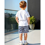 Kid Boys 3D Flag Independence Day Short Sleeve Fashion Daily T-shirt