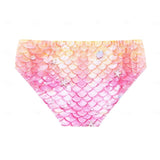 Kid Girl Mermaid Princess Swimwear Movie Cosplay Party Holiday Swimsuits