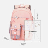 Kid Girls Cartoon School Daily Cute Backpacks Bookbags