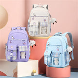 Kid Girls Cartoon School Daily Cute Backpacks Bookbags