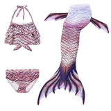 Kid Girl Mermaid Ariel Swimwear Bikini Holiday Masquerade Swimsuits