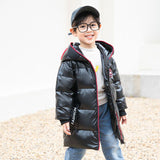 Kid Boy Down Padded Thickened Winter Coats Jackets