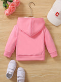 Baby Girl Boy Cozy Jacket Soft Warm Zip-Up Coat