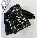 Kid Boy PaddedDown Plush Warm Thickened Jacket Coats