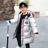 Kid Boy Down Padded Thickened Winter Coats Jackets