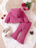 Baby Girls Knitted Long Sleeve 2 Pcs Sets