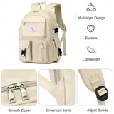 Kid Waterproof Oxford Fabric Stylish Multi-pocket Backpack for School and Travel
