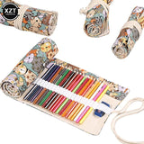 Pencil Roll Case 12/24/36/48/72/108 Exquisite Pencil Packaging Student Stationery