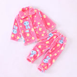 Kid Baby Girl Boy Winter Autumn Thick Loungewear Pajamas