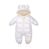 Baby Jumpsuit Padded Cashmere Autumn Winter Rompers