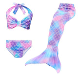 Kids Girls  3pcs Mermaid Swimwear Bikini  Swimwear