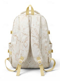 Student Boy Girl Large Capacity Polyester Schoolbag Backpacks