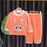 Kid Baby Girls Home Autumn Winter Suit Pajamas