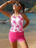 Kids Girls Swimsuit Outdoor Beach Coconut Vacation Sports Fashion Bathing Suits