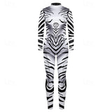 Family Matching Jumpsuit Halloween Print  Long Sleeve Pajamas Outfits