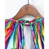 Kids Girls Halloween Cape Solid Fashion Coat Outerwear