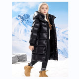 4-13Y Kids Girls Down Puffer Jacket Active Zipper School Coat Outerwear