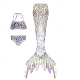 Kids Girls Mermaid Swimwear Holiday Beach Tropical Bathing Swimsuit