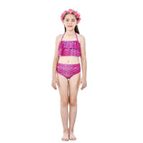 Kid Girl Mermaid Ariel Swimwear Bikini Holiday Masquerade Swimsuits