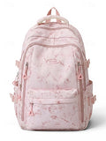 Student Boy Girl Large Capacity Polyester Schoolbag Backpacks