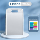A4 File Folder Organizer 13 Pockets Expanding Document Holder