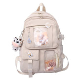 Kid Girls School Cartoon Adjustable Strap Waterproof Backpacks Back to School