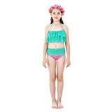Kid Girl Mermaid Ariel Swimwear Bikini Holiday Masquerade Swimsuits
