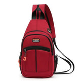 Kid Men Women Fashion Multi Function Mini Chest Backpack