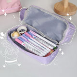 Kid Pencil Cases Large Capacity Pen Pouch Stationery Organizer Back to School