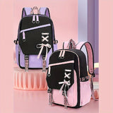 Kid Girl Backpack School Bag Large Capacity High School College Laptop Bag Back to School