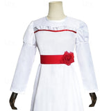 3-12T Kid Girl Conjuring Annabelle Halloween Carnival Cosplay Costume
