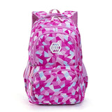 Student Boys Girls School Backpack Multicolor Multi-function Bookbags
