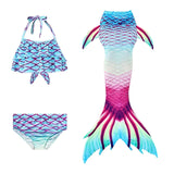 Kid Girl Mermaid Ariel Swimwear Bikini Holiday Masquerade Swimsuits