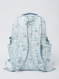 Kid Women Polyester Multi-Color Star Print Large Capacity Backpacks Schoolbags