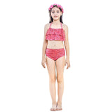 Kid Girl Mermaid Ariel Swimwear Bikini Holiday Masquerade Swimsuits