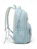 Kid Boys Girls Student Large Capacity Polyester Multi-Pockets Schoolbags