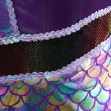 Kids Girls Mermaid Sleeveless Performance Costume Dresses