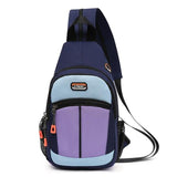 Kid Men Women Fashion Multi Function Mini Chest Backpack
