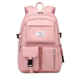Kid Waterproof Oxford Fabric Stylish Multi-pocket Backpack for School and Travel